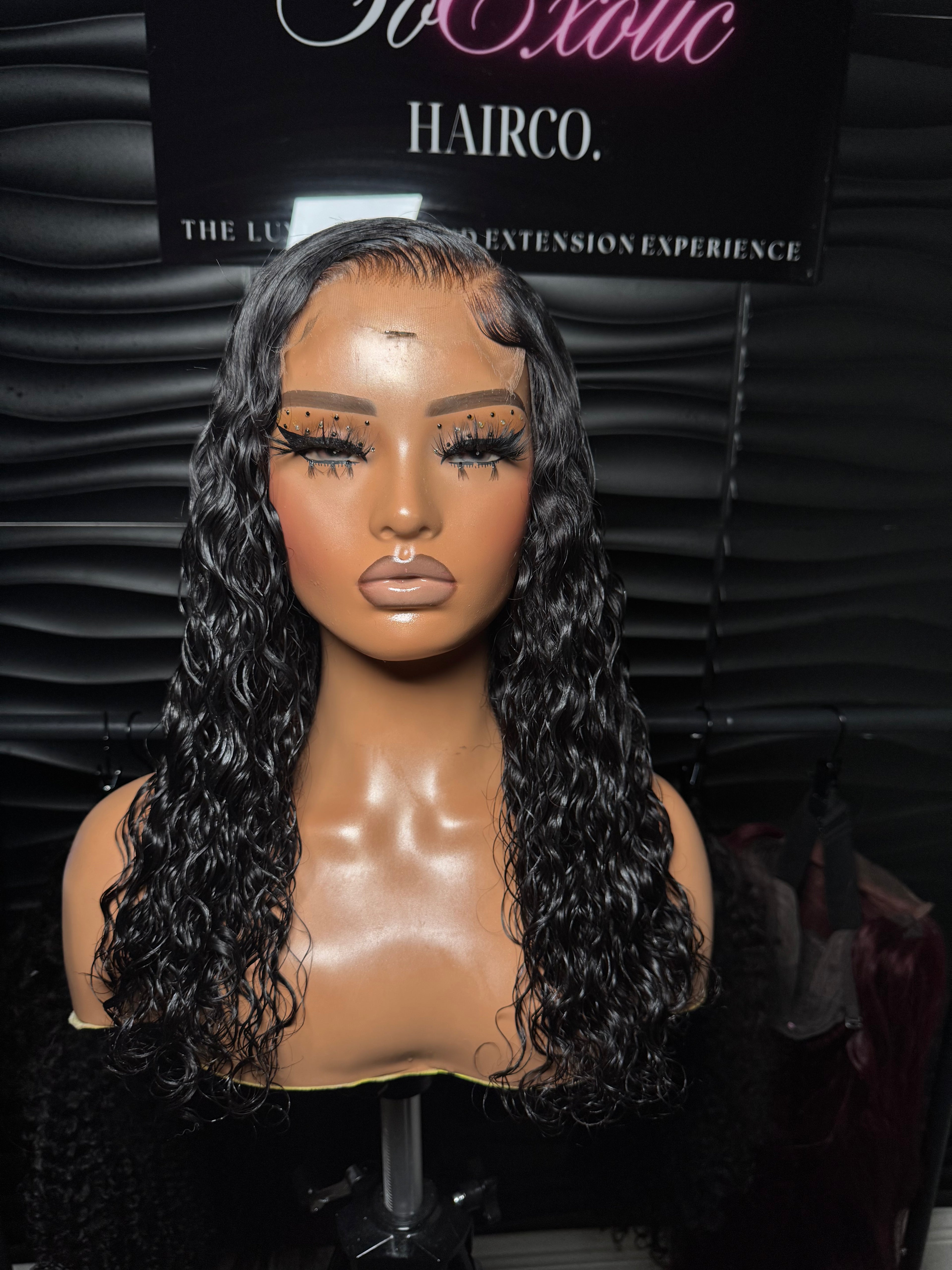 Kia Signature Wig with sleek side part and natural baby hairs, made with 100% Luxury Virgin Hair.