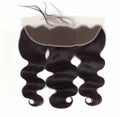 LACE FRONTAL showcasing beautiful wave patterns and transparent lace for seamless installation.