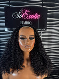 CURLY FLIP-OVER HALF WIG